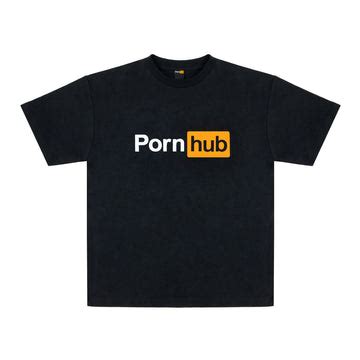 porn shirt|Pornhub Black Classic Logo T